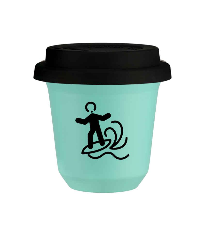 Kubek turkusowy 150 ml, WINDSURFING z pokrywka czarna kubek termiczny na kawe | 70,00 zł Kubek turkusowy 150 ml, WINDSURFING z pokrywka czarna kubek termiczny na kawe | 70,00 zł
