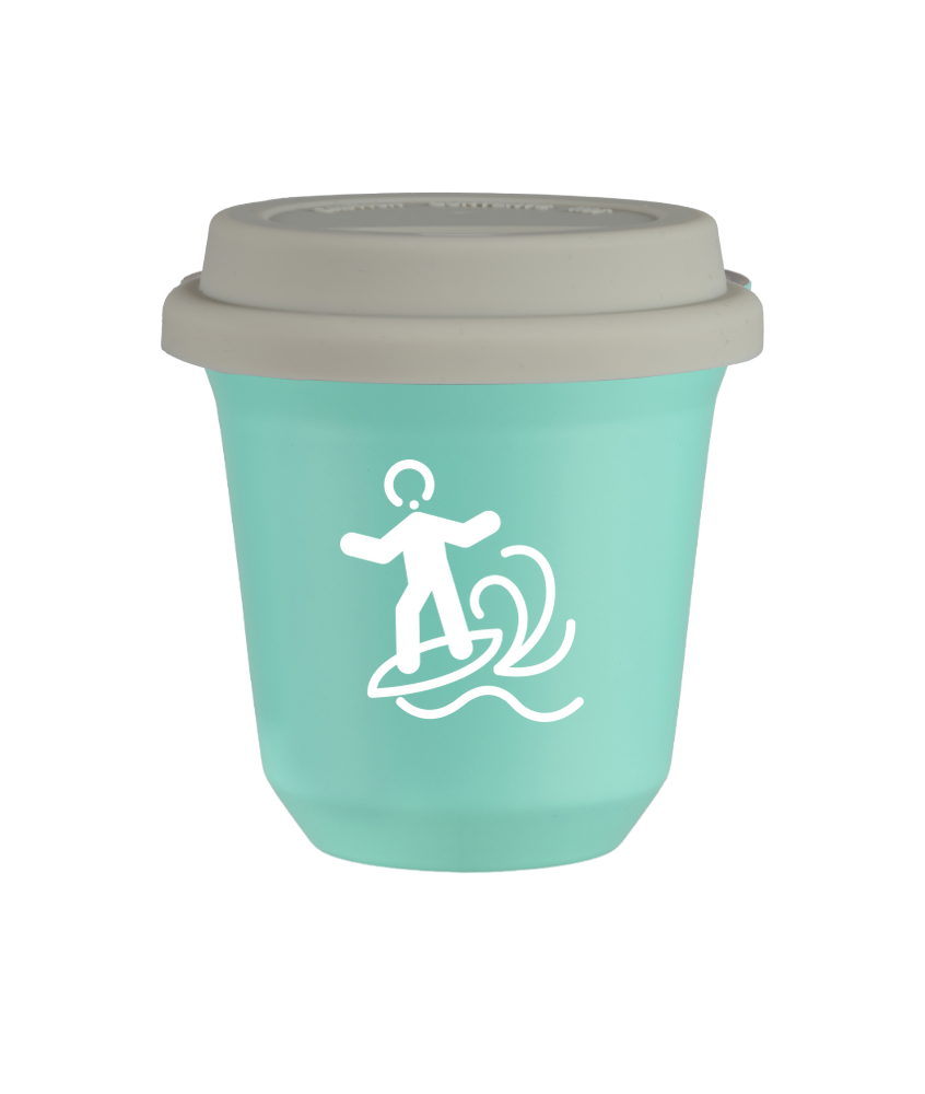 Kubek turkusowy 150 ml, WINDSURFING (bialy) z pokrywka biala kubek termiczny na kawe | 70,00 zł Kubek turkusowy 150 ml, WINDSURFING (bialy) z pokrywka biala kubek termiczny na kawe | 70,00 zł