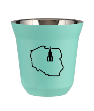 Kubek turkusowy 150 ml, POLSKA
