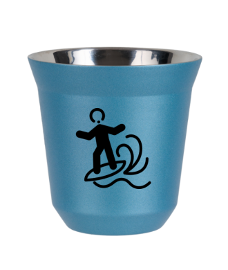 Kubek jasnoniebieski 150 ml, WINDSURFING kubek termiczny na kawe | 65,00 zł