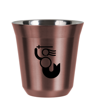 R?owy kubek zloto 150 ml, WARSZAWSKA SYRENKA
