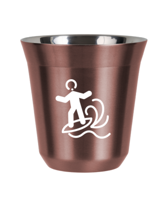 R?owy kubek zloto 150 ml, WINDSURFING (bialy)