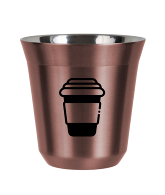 R?owy kubek zloto 150 ml, KUBEK (czarny)