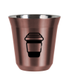 R?owy kubek zloto 150 ml, KUBEK (czarny) kubek termiczny na kawe | 70,00 zł