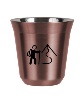 R?owy kubek zloto 150 ml, WSPINACZKA 2 (czarny)