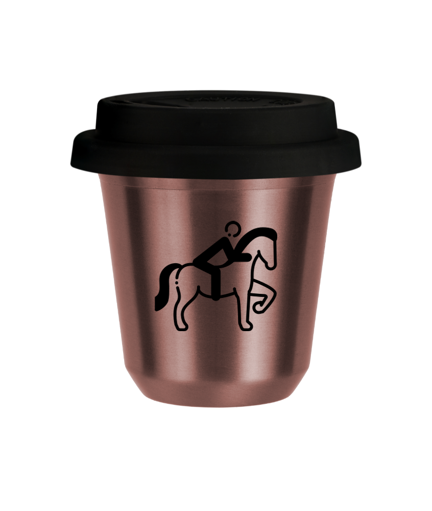 R?owy kubek zloto 150 ml, JEZDZIECTWO 2 (czarny) z pokrywka czarna kubek termiczny na kawe | 75,00 zł R?owy kubek zloto 150 ml, JEZDZIECTWO 2 (czarny) z pokrywka czarna kubek termiczny na kawe | 75,00 zł