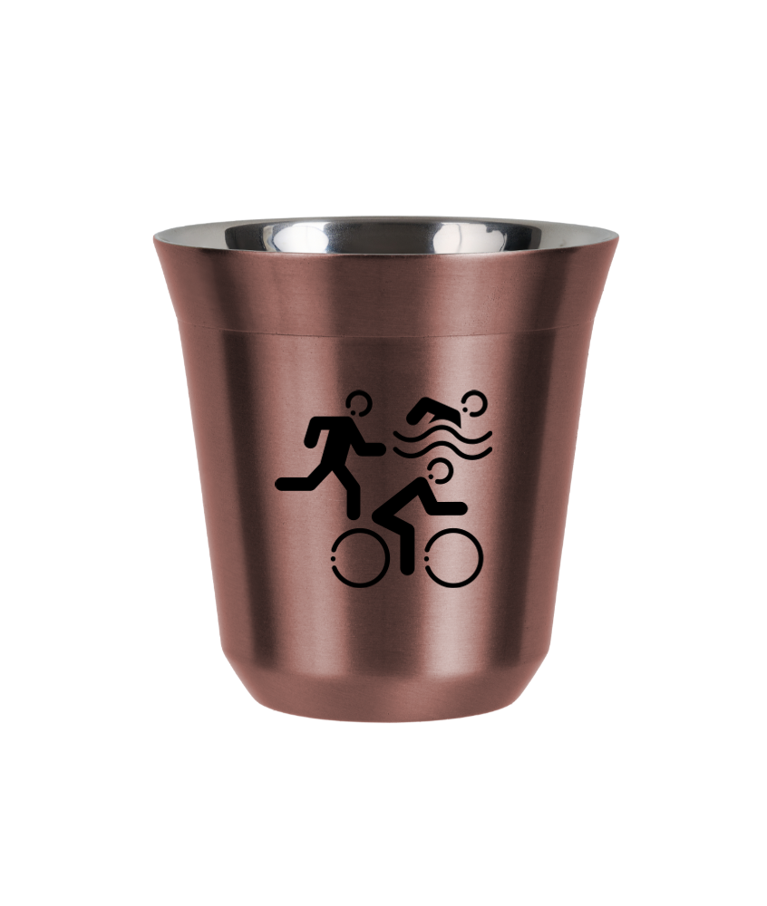 R?owy kubek zloto 150 ml, SPORTY (czarny) kubek termiczny na kawe | 70,00 zł