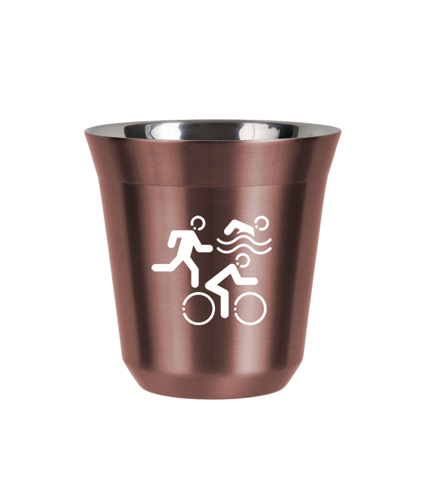 R?owy kubek zloto 150 ml, SPORTY (bialy) kubek termiczny na kawe | 70,00 zł
