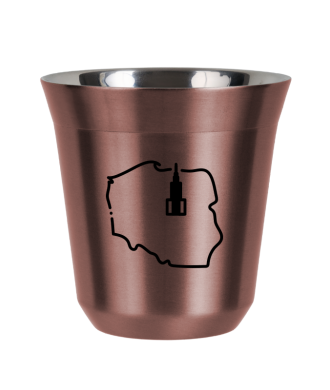R?owy kubek zloto 150 ml, POLSKA