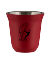 Kubek czerwony mat 150 ml, SPORTY WODNE (czarny) kubek termiczny na kawe | 65,00 zł