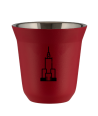 Kubek czerwony mat 150 ml, PALAC KULTURY I NAUKI kubek termiczny na kawe | 65,00 zł