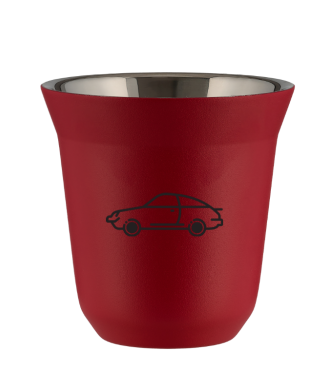 Kubek czerwony mat 150 ml, SAMOCH