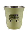 Kubek pistacjowy 150 ml, AUTOBUS (czarny) kubek termiczny na kawe | 65,00 zł