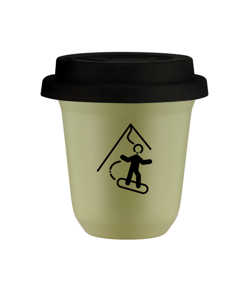 Kubek pistacjowy 150 ml, SNOWBOARD z pokrywka czarna kubek termiczny na kawe | 70,00 zł Kubek pistacjowy 150 ml, SNOWBOARD z pokrywka czarna kubek termiczny na kawe | 70,00 zł