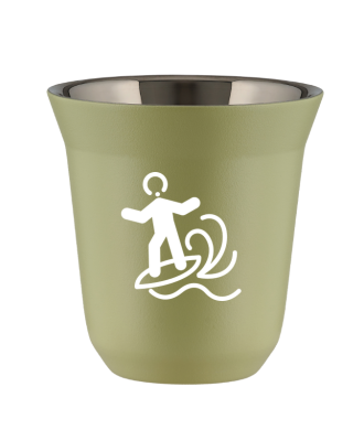 Kubek pistacjowy 150 ml, WINDSURFING (bialy)