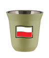 Kubek pistacjowy 150 ml, FLAGA POLSKI kubek termiczny na kawe | 70,00 zł