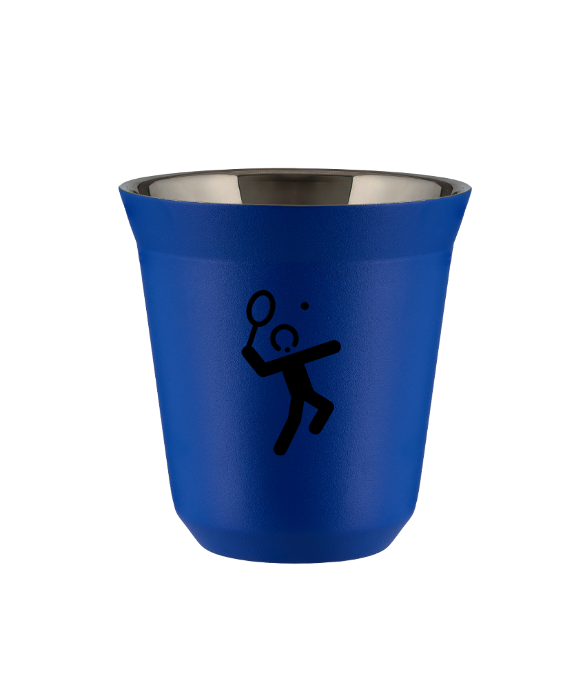 Kubek navy blue 150 ml, TENIS 2 kubek termiczny na kawe | 65,00 zł
