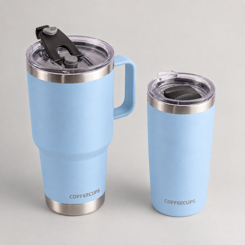 Błękitny duet · Urban 300 ml + Everest 900 ml